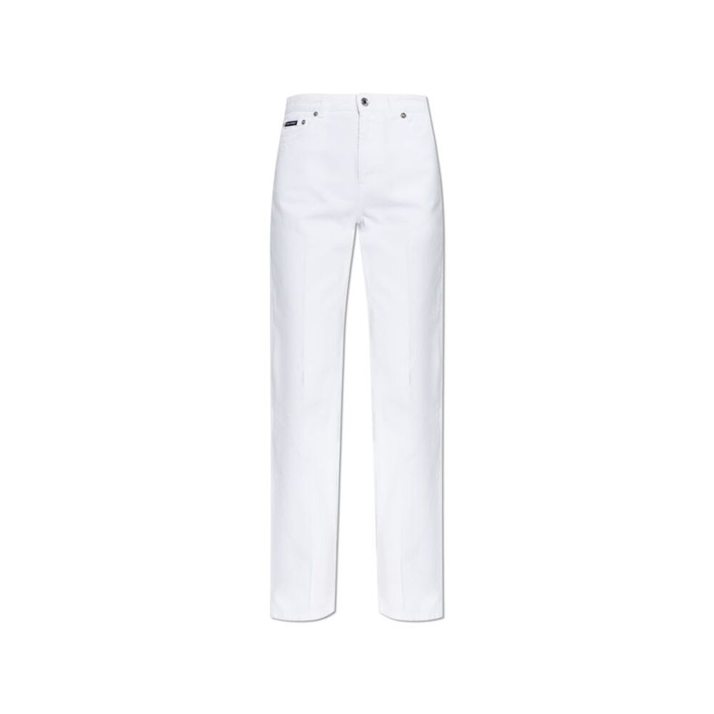 Straight-leg jeans